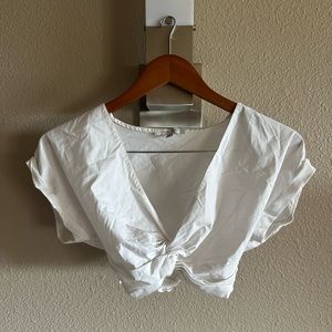 Love Tree Knotted Crop Top